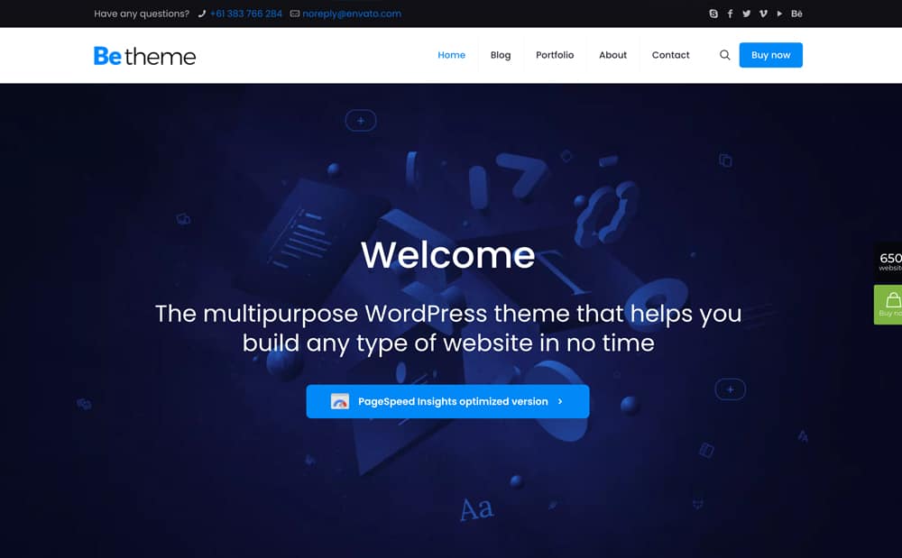 BeTheme WordPress Theme