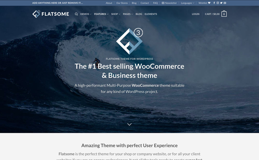 Flatsome WordPress Theme